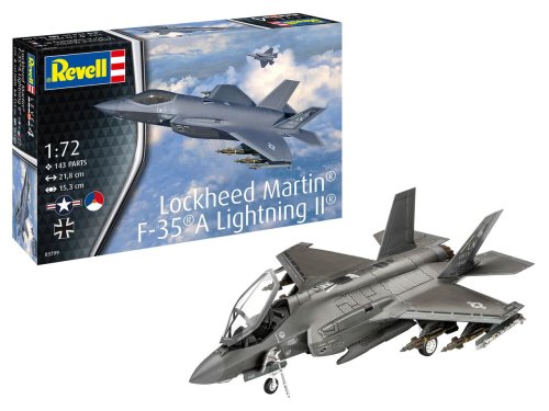 Go to product Revell 03799 - 1:72 Lockheed Martin F-35A Lightning II