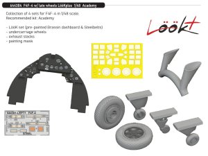 Eduard 644304 - 1:48 F4F-4 w/ late wheels LööKplus