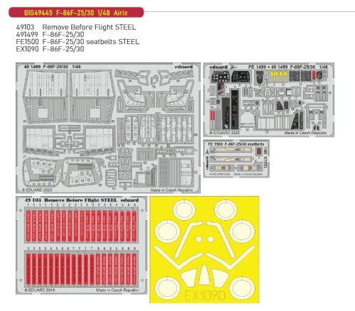 Go to product Eduard BIG49445 - 1:48 F-86F-25/30