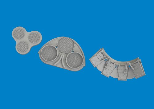Go to product Eduard 6481097 - 1:48 P-40E radiators upgrade set Print 3D