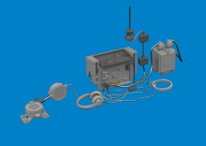 Eduard 635038 - 1:35 Sd.Kfz. 250 radio equipment Print 3D
