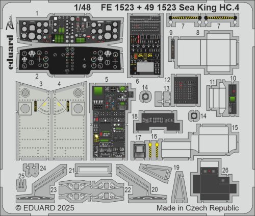 Go to product Eduard FE1523 - 1:48 Sea King HC.4