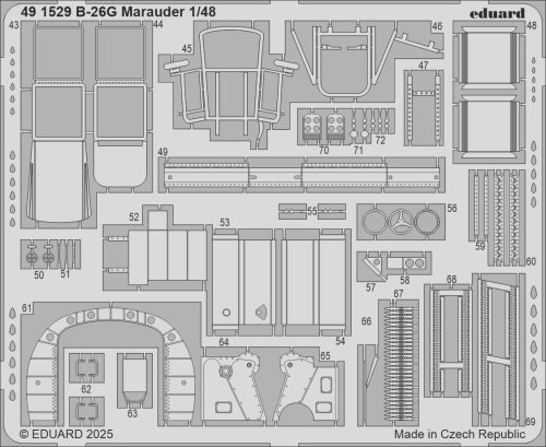 Go to product Eduard 491529 - 1:48 B-26G Marauder