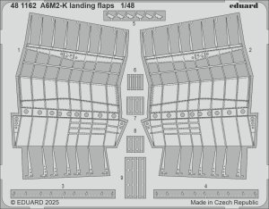 Eduard 481162 - 1:48 A6M2-K landing flaps