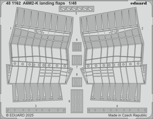 Go to product Eduard 481162 - 1:48 A6M2-K landing flaps