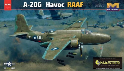 Go to product HK Models 01E042M - 1:32 A-20G Havoc RAAF Master Version Limited Edition