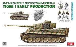 Rye Field Model 5139 - 1:35 Tiger I Early Production Wittmann Kursk 1943 Standard Version