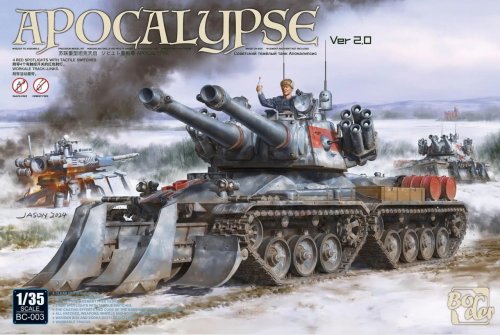 Go to product Border BC003 - 1:35 Apocalypse Soviet Heavy Tank Ver 2.0