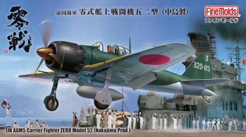 Go to product Fine Molds FZ02 - 1:48 IJN A6M5 Carrier Fighter Zero Model 52 - Nakajima Production