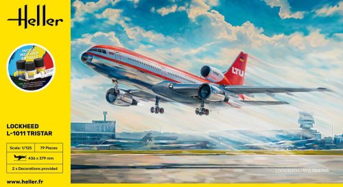 Go to product Heller 56451 - 1:125 Lockheed L-1011 Tristar model with paints