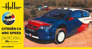 Heller 56117 - 1:43 Citroen C4 WRC Speed model with paints