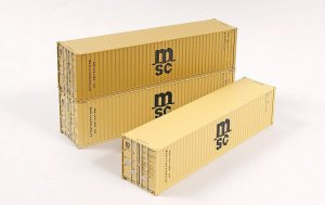 Acme 95053 H0 - Set of 3 MSC containers