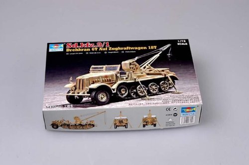 Go to product Trumpeter 07251 - 1:72 Drehkran 6t auf Zugkraftwagen 18t Sd.Kfz. 9/1