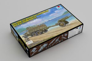 I Love Kit 63567 - 1:35 USA CCKW-352 Machine Gun Turret Version and M2A1 105mm Howitzer