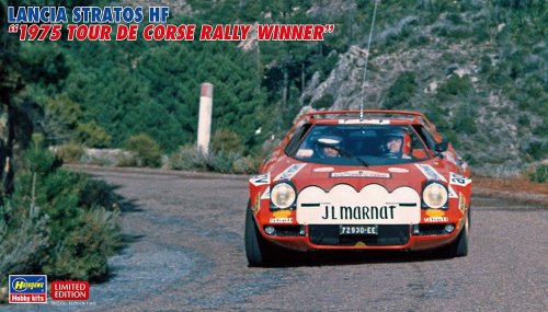 Go to product Hasegawa 20737 - 1:24 Lancia Stratos HF 1975 Tour De Corse Rally Winner