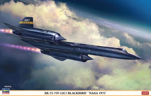 Go to product Hasegawa 02486 - 1:72 SR-71 YF-12C Blackbird NASA 1971