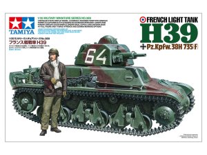 Tamiya 35389 - 1:35 French Light Tank H39 Pz.Kpfw.38H 735(f)