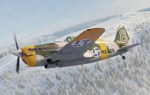 Dora Wings DW 48057 - 1:48 Morane-Saulnier MS.406.C1 Finnish Aces