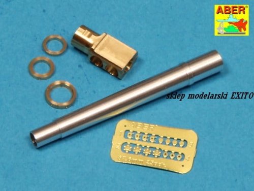 Go to product Aber 35L-127 - 1:35 25pdr Mk.I British howitzer metal gun barrel