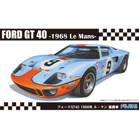 Go to product FUJIMI 12605 - 1:24 Ford GT40 1968 Le Mans