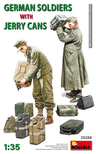 Go to product MINIART 35286 - 1:35 German soldiers with jerry cans