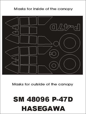Go to product MONTEX SM48096 - 1:48 P-47D Razorback