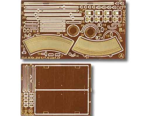 Go to product PART P35042 - 1:35 Sd.Kfz. 251/1 Ausf.D back doors