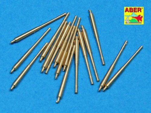 Go to product ABER 1:350L-13  - 1:350 Set of 16 pcs 105 mm SFLAK barrels used in C/33 mount for German ships