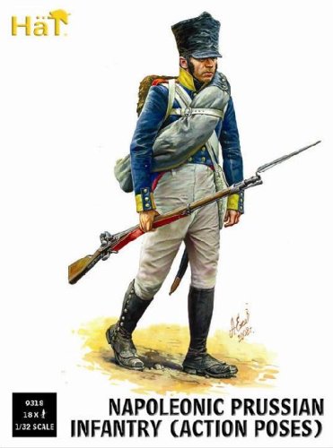 Go to product HAT 9318 - 1:32 Prussian Infantry (Action Poses)