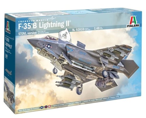 Go to product Italeri 92810 - 1:48 F-35B Lightning II STOVL Version