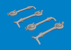 Eduard 6481112 - 1:48 B-24D turbochargers Print 3D