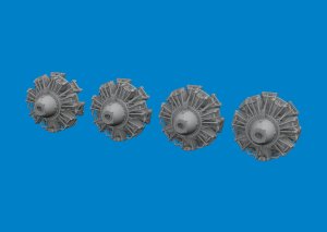 Eduard 6481111 - 1:48 B-24D engines Print 3D