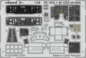 Eduard FE1532 - 1:48 UH-60A