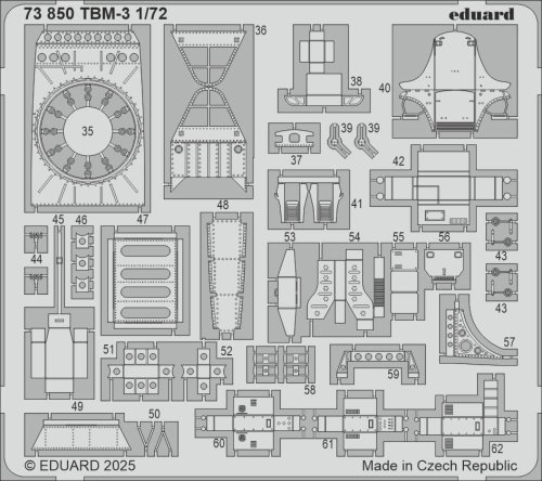 Go to product Eduard 73850 - 1:72 TBM-3