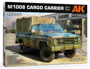 AK Interactive 35031 - 1:35 M1008 Cargo Carrier with Tarp