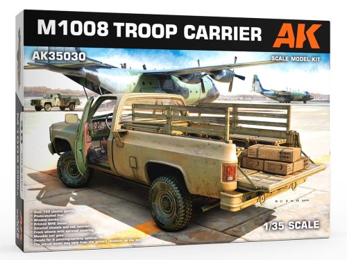 Go to product AK Interactive 35030 - 1:35 M1008 Troop Carrier