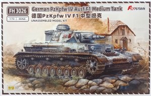 Flyhawk 3026 - 1:72 German Pz.Kpfw IV Ausf. F1 Medium Tank