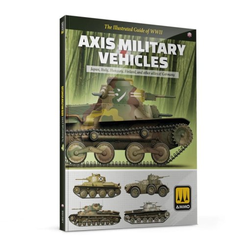 Go to product Ammo Mig 6308 - The Illustrated Guide of WWII Axis Military Vehicles