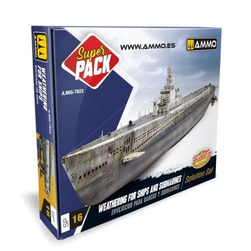 Go to product Ammo Mig 7823 - Ships and Submarines  Solution Set