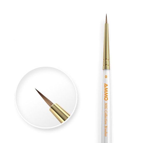 Go to product Ammo Mig 8718 - Collection Brushes Conical Ø0 brush