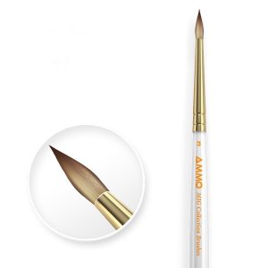 Ammo Mig 8715 - Collection Brushes Conical Ø3 brush