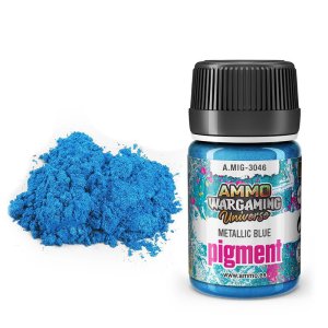 Ammo Mig 3046 - Metallic Blue Pigment 35 ml