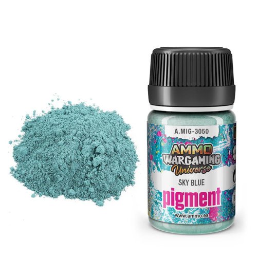 Go to product Ammo Mig 3050 - Sky Blue Pigment 35 ml