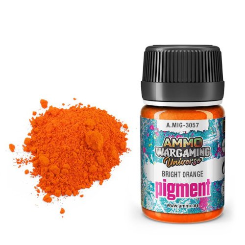 Go to product Ammo Mig 3057 - Bright Orange Pigment 35 ml