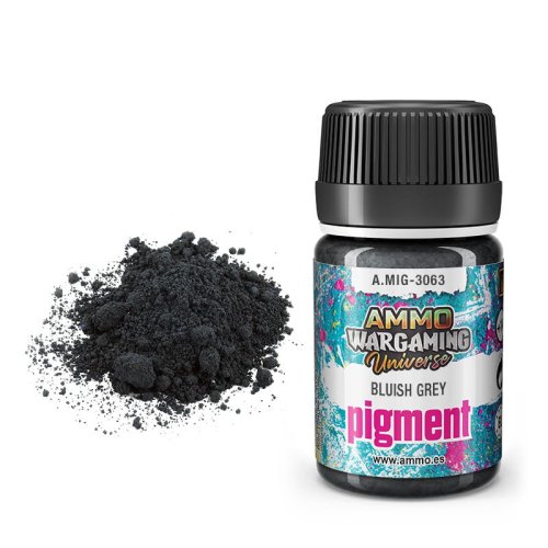 Go to product Ammo Mig 3063 - Bluish Grey Pigment 35 ml