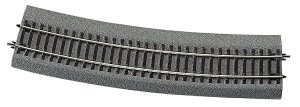 Roco 42528 H0 – Curved Track R10 15° RocoLine with rubber bedding