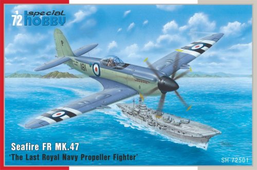 Go to product Special Hobby 72501 - 1:72 Seafire FR MK.47 The Last Royal Navy Propeller Fighter
