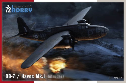 Go to product Special Hobby 72467 - 1:72 DB-7 Havoc Mk.I Intruders