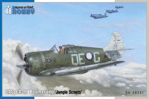 Special Hobby 48241 - 1:48 CAC CA-19 Boomerang Jungle Scouts