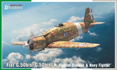 Go to product Special Hobby 32089 - 1:32 Fiat G.50bis /G.50bis /N Fighter-Bomber & Navy Fighter